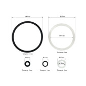 Ремонтный комплект цилиндра 10 т HorexHZ 02.2.002J - Horex