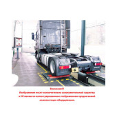 Роликовый тормозной стенд с нагрузкой на ось до 13т MBT 4200 LON W CLASSIC - Horex
