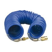 Шланг пневматический спиральный PU8*12-20м спиральный - Horex