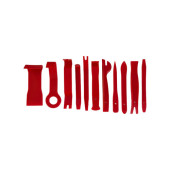 Набор для снятия внутренней обшивки автомобиля (11 предметов) HZ 25.1.030W - Horex
