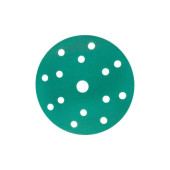 Диск шлифовальный зеленый D150 мм P120 Velcro (тип зерна – цирконий) 15 отверстий SL312GP120 - Horex
