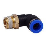 Фитинг угловой 6 мм 1/4'' НР YPL06-02 - Horex