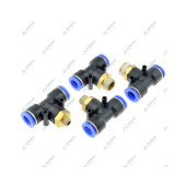 Фитинг Т-образный 8 мм, 1/8" НР YPB08-01 - Horex