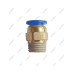 Фитинг зажимной 8 мм, 1/4" НР YPC08-02 - Horex