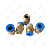 Фитинг зажимной 8 мм, 1/4" НР YPC08-02 - Horex