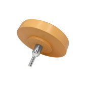 Диск 3.5" зачистной резиновый зубчатый (левое вращение) GTK4002 - Horex