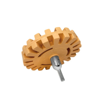 Диск 4" зачистной резиновый зубчатый (правое вращение) GTK4004 - Horex