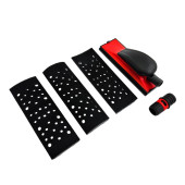 Шлифовальный блок с пылеотводом 70х200 мм со сменными насадками GTK4163