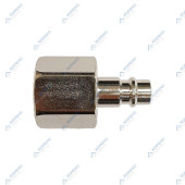 Штуцер пневматический стальной 1/2" ВР YE12-4PF - Horex