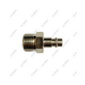 Штуцер пневматический стальной 1/2" НР YE12-4PM - Horex