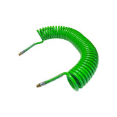 Пневмошланг витой 12 х 8 - 20 м НР 1/4" (без быстроразъемов) - Horex