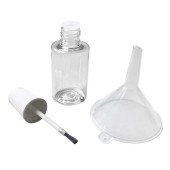 Штрих-корректор 20 мл с кисточкой для красок и лаков упаковка - 200 шт