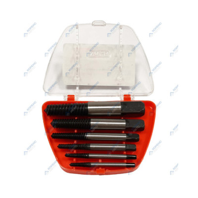 Набор экстракторов для поврежденных болтов 6 предметов (3-25 мм) HZ 24.1.062S - Horex