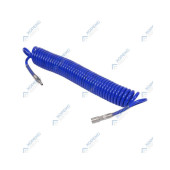 Шланг пневматический витой EUC 12х8 мм 15 м blue - Horex
