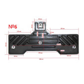 Накладка резиновая на отжим колеса для LC885 HZ 08.300.030B - Horex