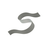 Лента световозвращаемая серая 100% полиэстер ширина 2.5 см - Horex