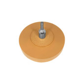 Диск 4" зачистной резиновый зубчатый (левое вращение) GTK4003 - Horex