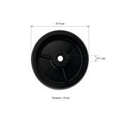 Колесо для мотоподката HorexHZ 03.1.3.007J - Horex