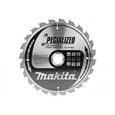 Диск пильный 270х30 мм 24 зуб. для демонтажных работ MAKITA (Пильный диск для демонтажных работ, 270x30x1.8x24T)