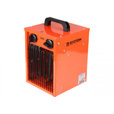 Нагреватель воздуха электр. Ecoterm EHC-02/1E (кубик, 2 кВт, 220 В, термостат)
