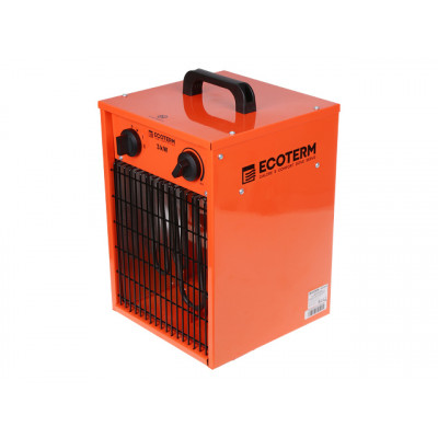 Нагреватель воздуха электр. Ecoterm EHC-03/1E (кубик, 3 кВт, 220 В, термостат)