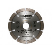 Алмазный круг 125х22,23 мм по ж/бетону Hard Materials HILBERG (Лазерная сварка. Обрабатываемый материал	:кирпич, керамогранит, армированный бетон, бет