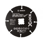 Круг отрезной 125х1.0x22.2 мм для дерева X-LOCK Carbide Multi Wheel BOSCH (подходит для всех типов УШМ)