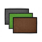 Коврик придверный рельефный, Grass, 60х90 см, VORTEX (цвета в ассортименте) (ВОРТЕКС)