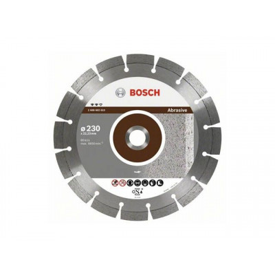 Алмазный круг 115х22 мм по абразив. матер. сегмент. ABRASIVE BOSCH  2608600242