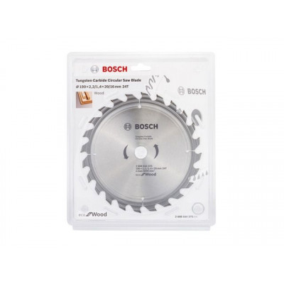 Диск пильный 190х20 мм 24 зуб. по дереву ECO WOOD BOSCH  2608644375