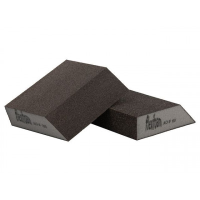 Губка абразивная 98х69х26мм Р60 Angle Flexifoam  63215