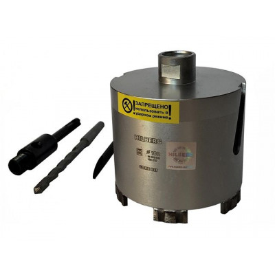 Коронка алмазная d 102 мм железобетон HILBERG LASER  HM210