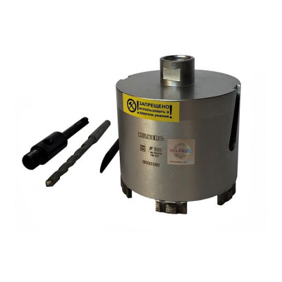 Коронка алмазная d 112 мм железобетон HILBERG LASER  HM211