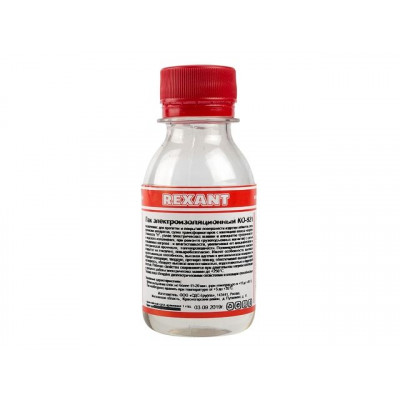 Лак электроизоляционный KO-921 100 мл REXANT 09-3789