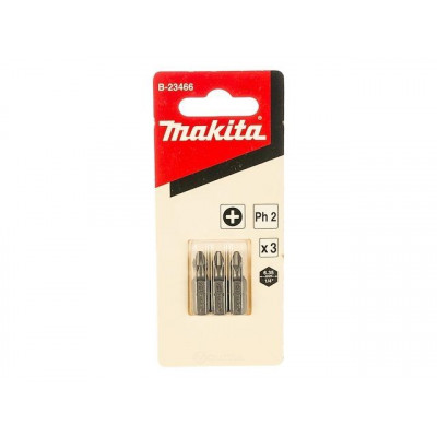 Насадка PH2, 25 мм, C-form MAKITA 3 шт. B-23466
