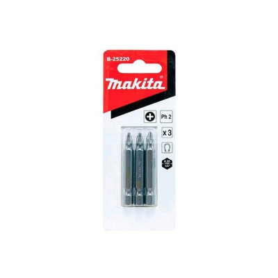 Насадка PH2, 50 мм, E-form MAKITA 3 шт. B-25220