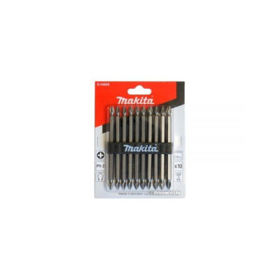 Насадка двусторонняя PH2, 110 мм, E-form MAKITA 10 шт. D-34849
