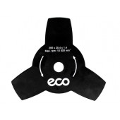 Нож для мотокосы 3 зуб. 255х1.4х25.4 мм ECO GTP-3T