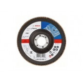 Круг лепестковый 125х22.2 мм K80 конический STANDARD FOR METAL BOSCH 2608603658