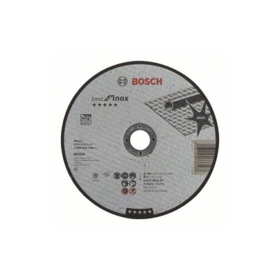 Круг отрезной 180х2.5x22.2 мм для нерж. стали Best BOSCH 2608603506