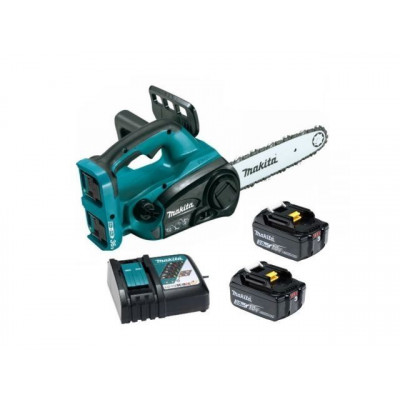 Аккум. пила цепная MAKITA LXT DUC 302 RF2 шина 30 см , 3/8, 1.1 мм  DUC302RF2
