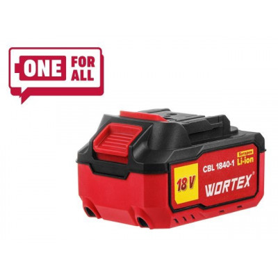 Аккумулятор WORTEX CBL 1840-1 18.0 В, 4.0 А*ч, Li-Ion ALL1  0329187