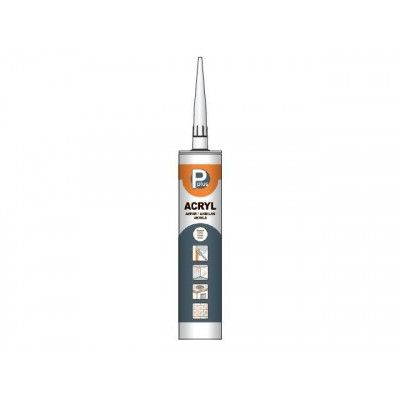 Герметик акриловый P PLUS Acryl 280мл 01-5-1-041