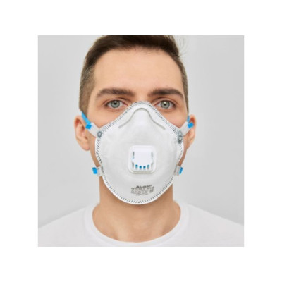 Респиратор сварщика SAVEX 203VA формов. с клап. FFP2 без инд. уп.  S000000259