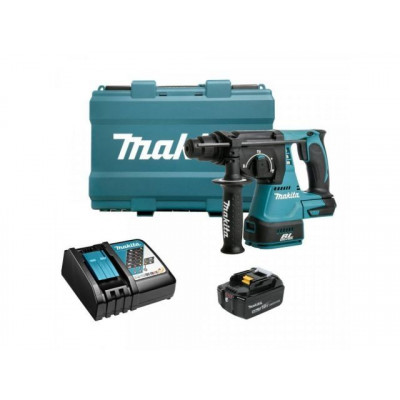 Аккум. перфоратор MAKITA LXT DHR 242 RT в кейсе  DHR242RT