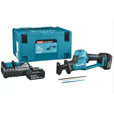 Аккум. сабельная пила MAKITA DJR189RTJ в кейсе  DJR189RTJ