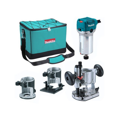 Фрезер кромочный MAKITA RT 0700 CX2 + аксессуары в сумке  RT0700CX2
