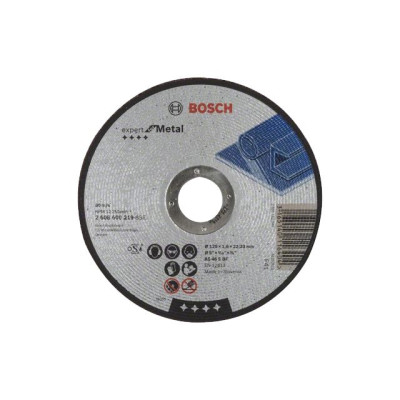 Круг отрезной 125х1.6x22.2 мм для металла Expert BOSCH 2608600219