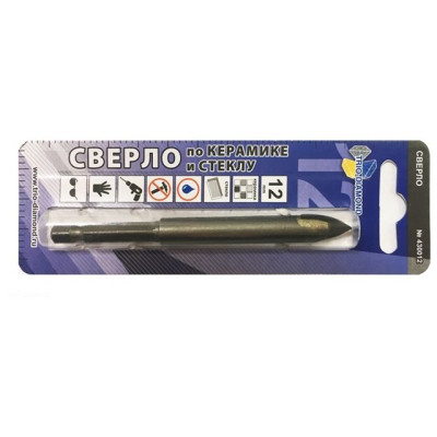 Сверло по кафелю/стеклу 12 мм Trio-Diamond 430012