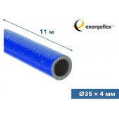 Теплоизоляция для труб ENERGOFLEX SUPER PROTECT синяя 35/4-11м  EFXT0350411SUPRS